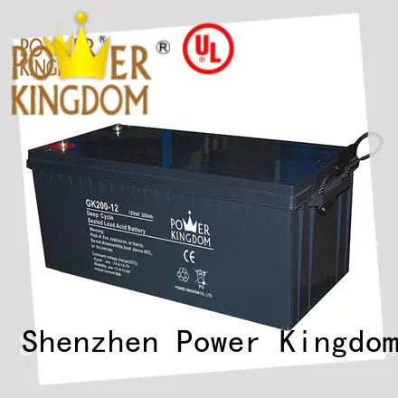 Power Kingdom deep gel cell deep cycle battery company telecommunication