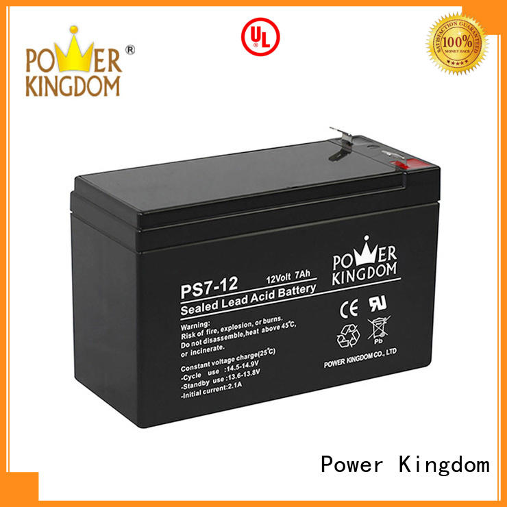 Power Kingdom sealed lead acid battery 12v 7ah on sale electric wheelchair