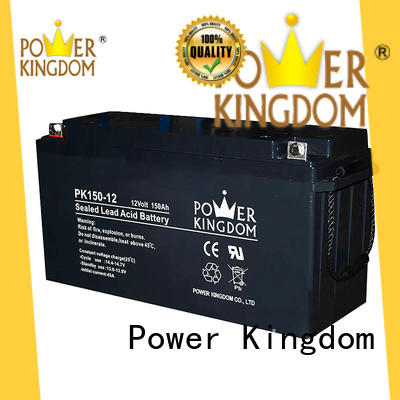 Power Kingdom high consistency 12v lead acid battery design medical equipment
