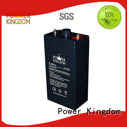 Power Kingdom vrla lead acid battery design Railway systems