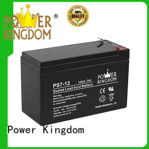Power Kingdom sealed lead acid battery 12v 7ah promotion electric forklift