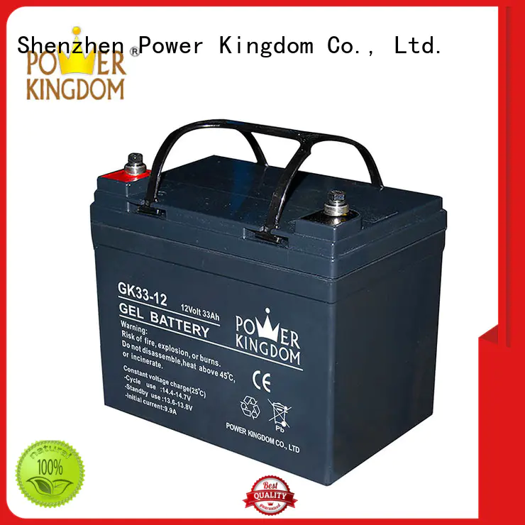 Power Kingdom good quality gel battery directly sale fire system