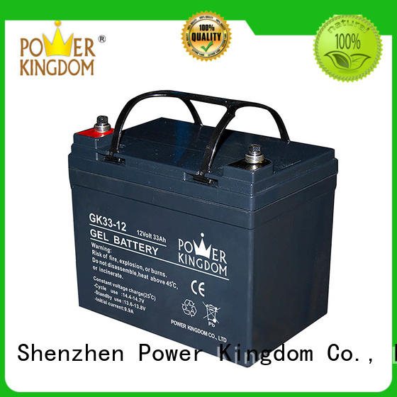 Power Kingdom agm lead acid battery factory price communication equipment