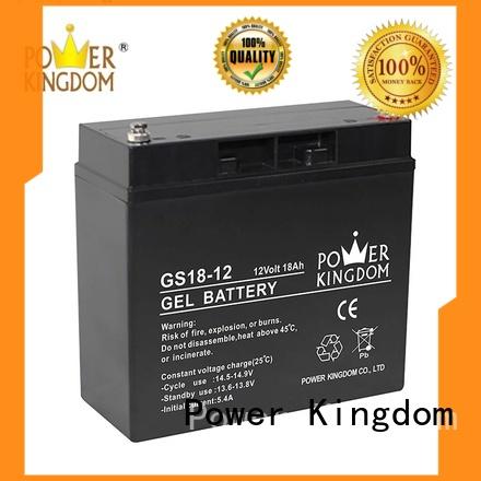Power Kingdom comprehensive after-sales service agm lead acid battery china wholesale website fire system