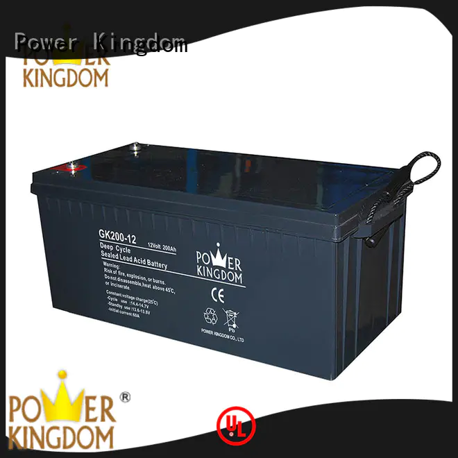Power Kingdom 12v agm deep cycle battery company standby power supplies
