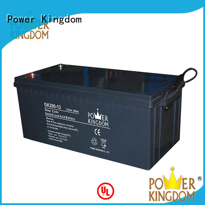Power Kingdom 12v agm deep cycle battery company telecommunication