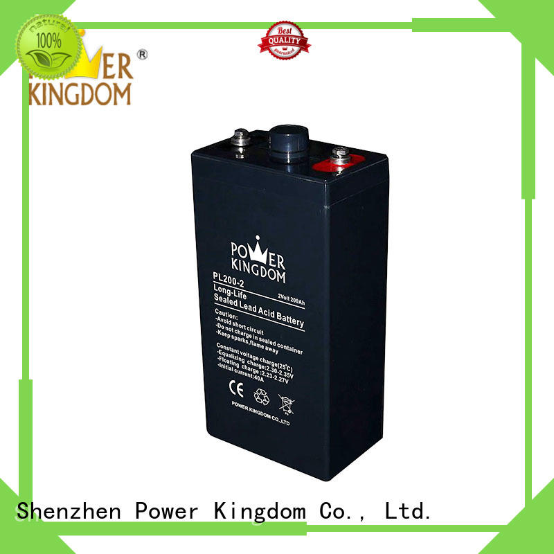Power Kingdom low internal resistance vrla battery factory UPS & EPS system