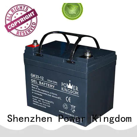 Power Kingdom gel battery factory price communication equipment