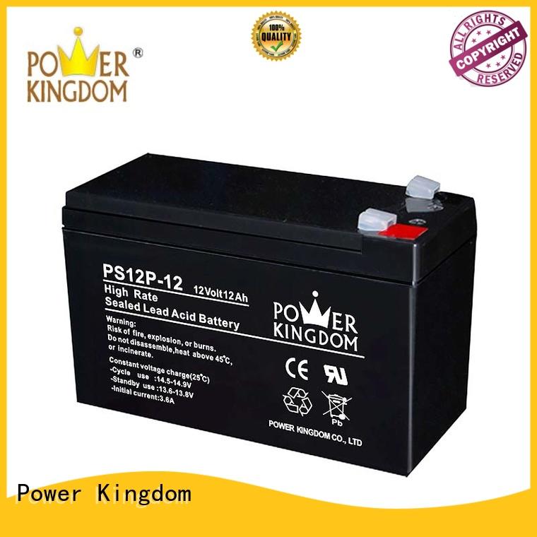 Power Kingdom Low Pressure Venting System lead acid battery self discharge with good price backup equipment