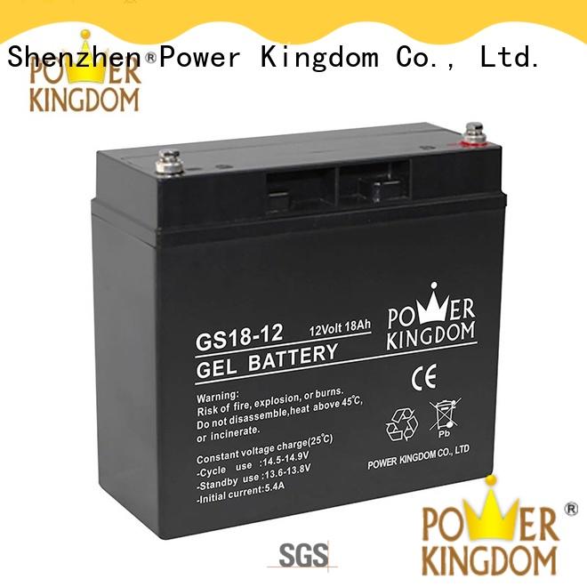 Power Kingdom comprehensive after-sales service 12v gel cell battery fire system