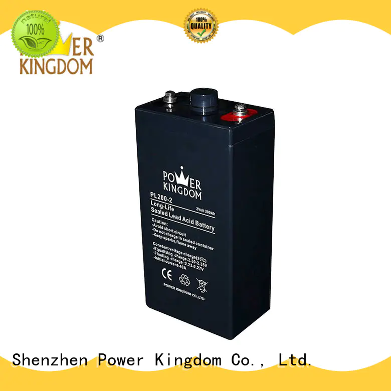 Power Kingdom vrla lead acid battery factory Railway systems