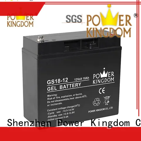 Power Kingdom gel battery factory price communication equipment