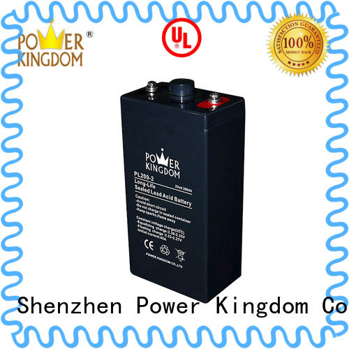 Power Kingdom vrla 12v solar battery factory Railway systems