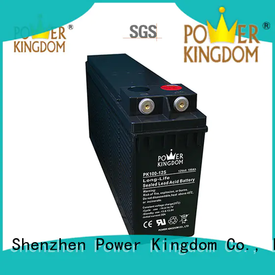 Power Kingdom popular front terminal battery factory price railway station