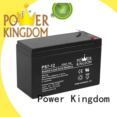 Power Kingdom advanced production technology sealed lead acid battery 12v 7ah promotion electric forklift