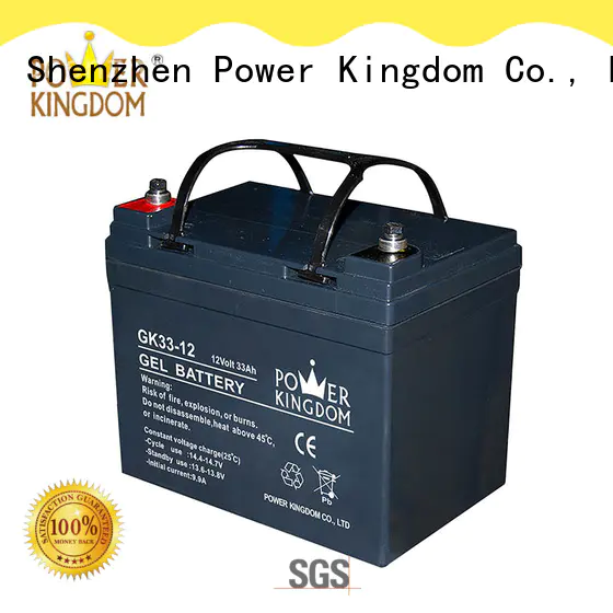 Power Kingdom 100ah agm battery factory price communication equipment