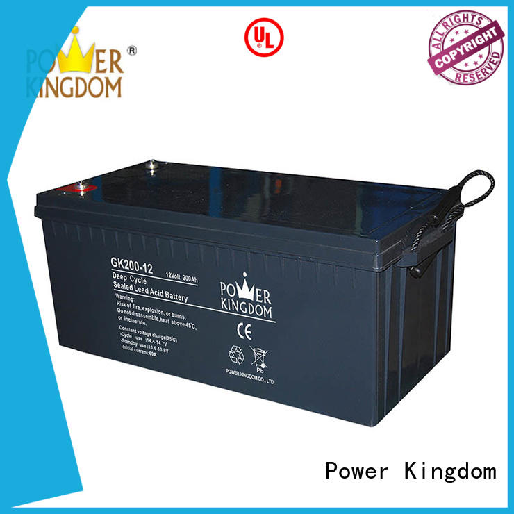 Power Kingdom deep cycle battery gel China manufacturer Automatic door system