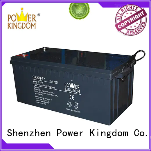 Power Kingdom deep cycle battery gel in Power Kingdom standby power supplies