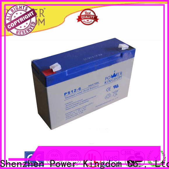 Power Kingdom deep 12v deep cycle battery factory price wind power systems