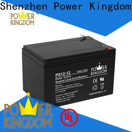 Power Kingdom no electrolyte leakage 6 volt deep cycle battery factory price