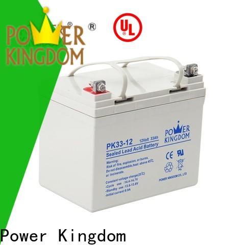 Power Kingdom advanced plate casters t gel battery factory price solar and wind power system