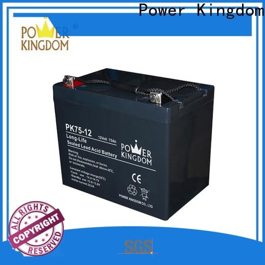 Power Kingdom mechanical operation 12 volt marine gel battery factory Power tools