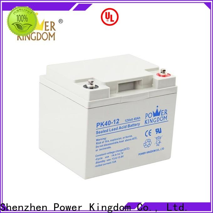 Power Kingdom marine battery gel cell from China