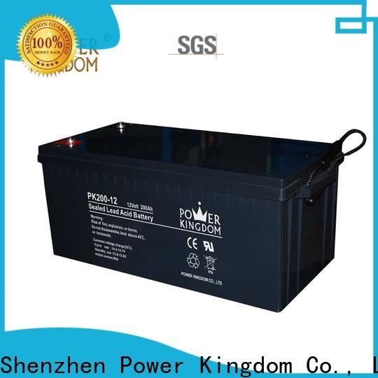 Power Kingdom group 24 gel cell battery directly sale