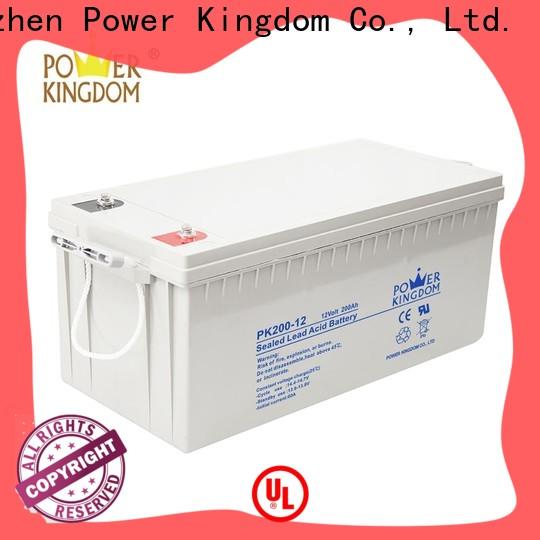 Power Kingdom advanced plate casters gel cell batteries for golf carts Suppliers solar and wind power system