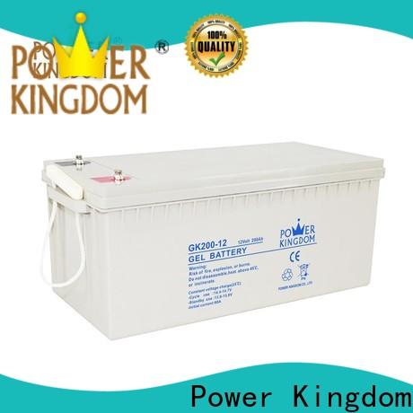 Power Kingdom lead acid gel battery directly sale