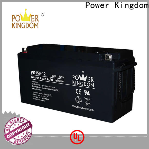 Power Kingdom Best agm vrla batteries from China solar and wind power system
