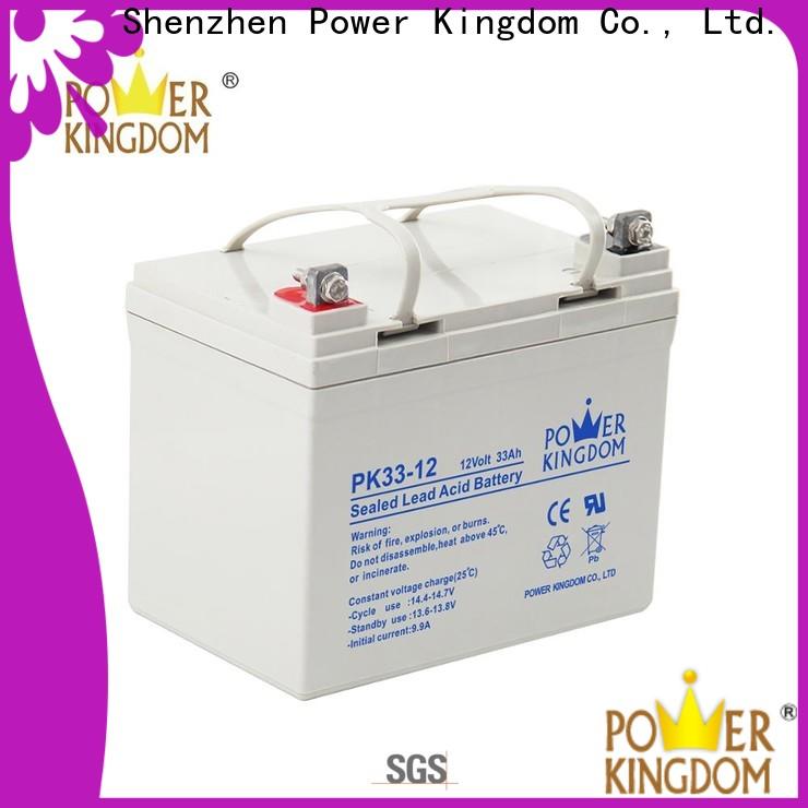 Power Kingdom Latest gel battery technology factory price