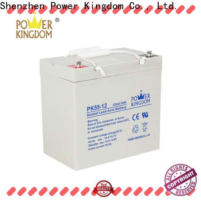 Power Kingdom charging gel cell deep cycle batteries Supply solar and wind power system