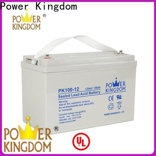 Power Kingdom mechanical operation agm car battery for sale for business Automatic door system