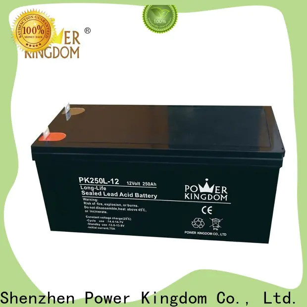 Power Kingdom gel cell battery life expectancy for business