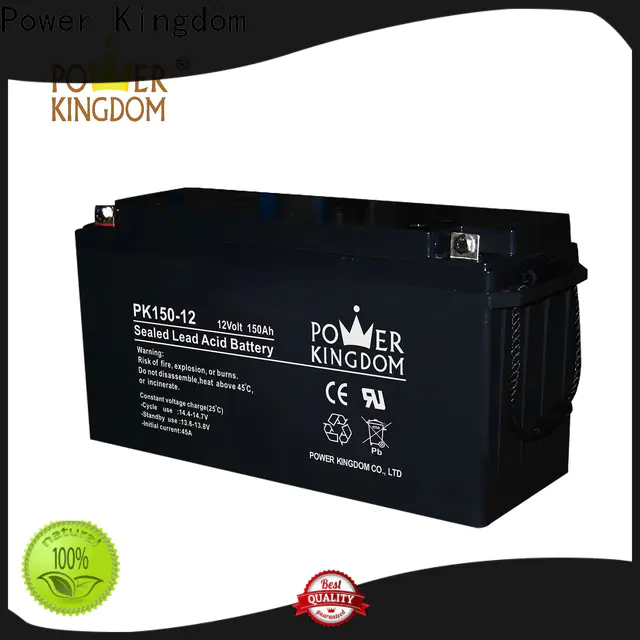 Power Kingdom no leakage design gel car battery prices with good price