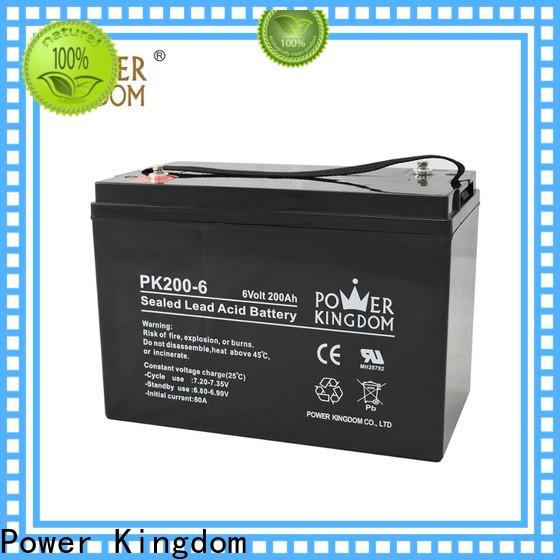 Power Kingdom New harley gel battery for business solar and wind power system