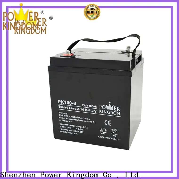 Power Kingdom mechanical operation gel battery charging voltage factory solar and wind power system