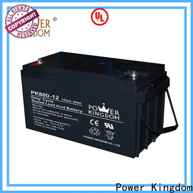Power Kingdom gel car battery prices Supply