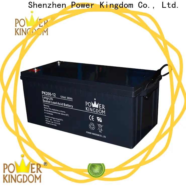 Power Kingdom 12v wet battery directly sale Automatic door system