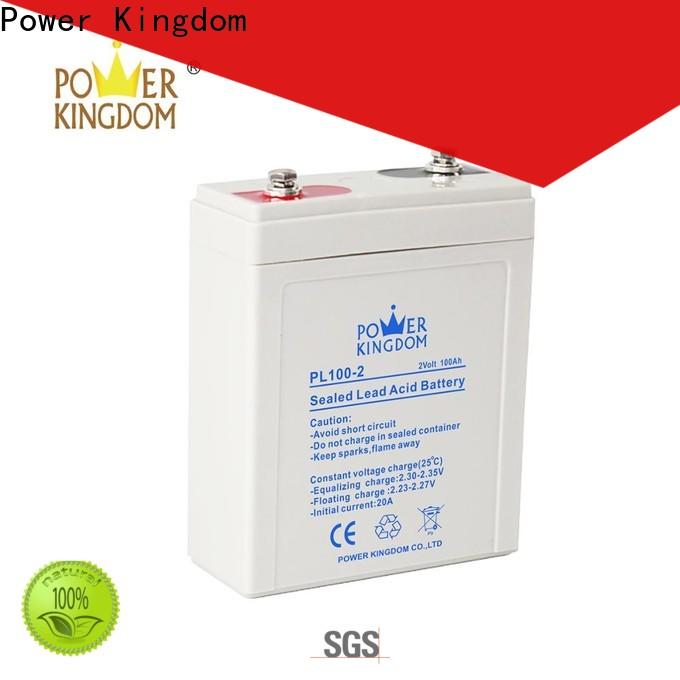 Power Kingdom fine workmanship best agm battery manufacturers fire system