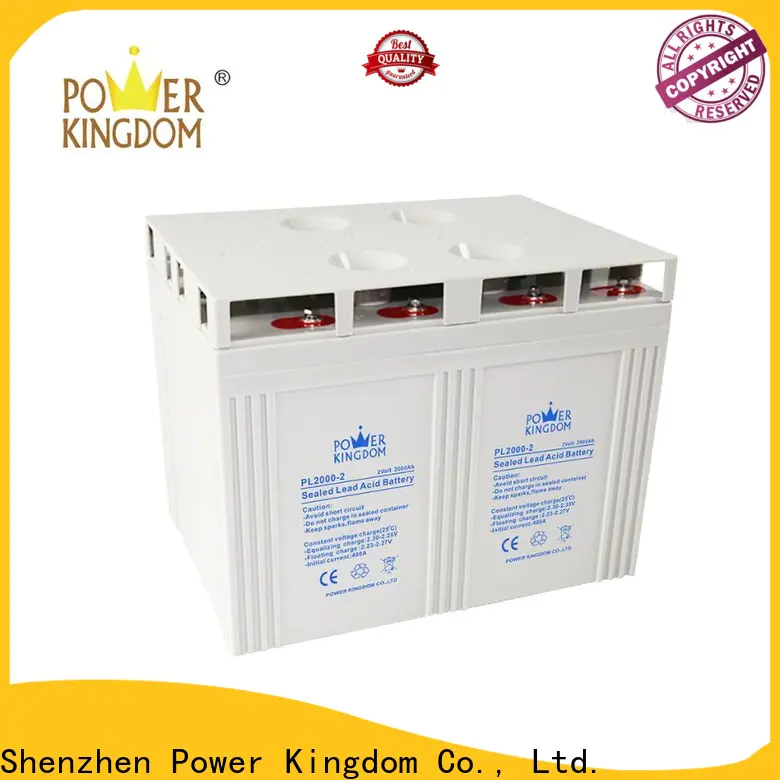 Power Kingdom Wholesale agm glass mat battery for business communication equipment