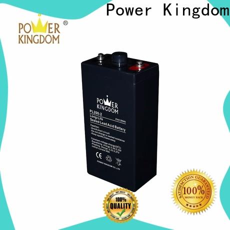Power Kingdom fine workmanship agm batteries for solar Suppliers communication equipment