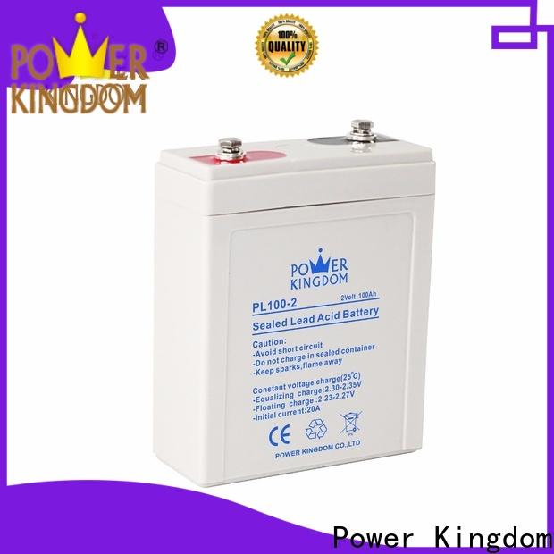 Power Kingdom Latest glass mat battery prices for business fire system