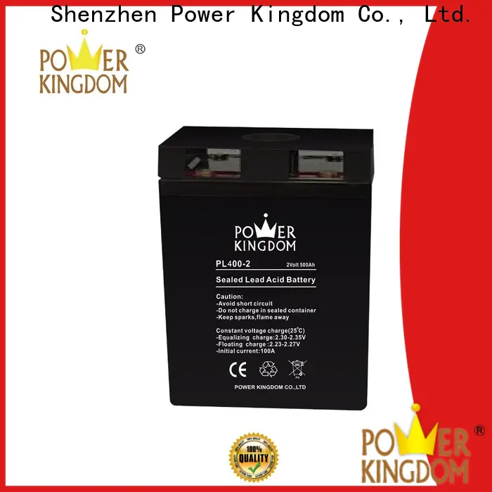 Power Kingdom Custom agm battery for solar system factory fire system