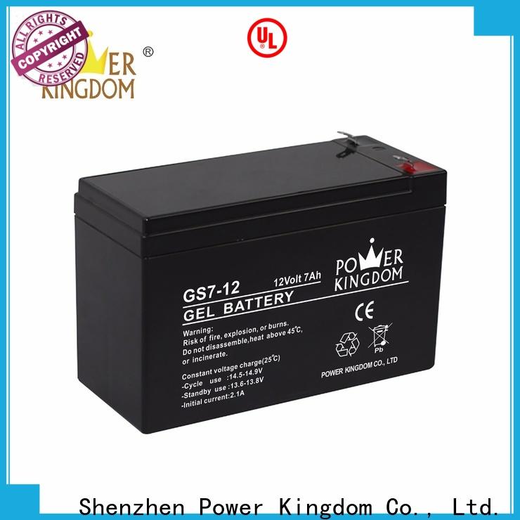 Power Kingdom Latest 12v agm car battery manufacturers fire system