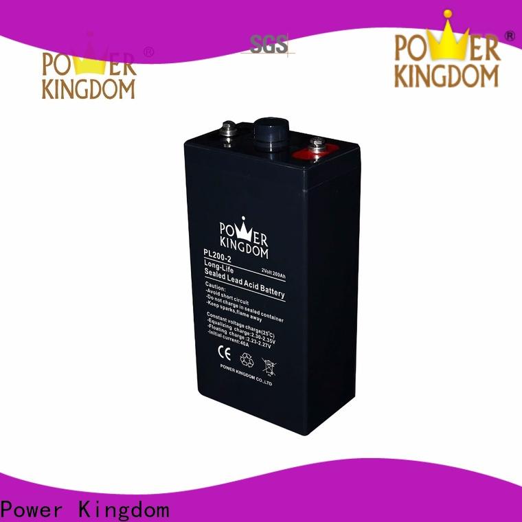 Power Kingdom Latest agm battery low voltage Supply fire system