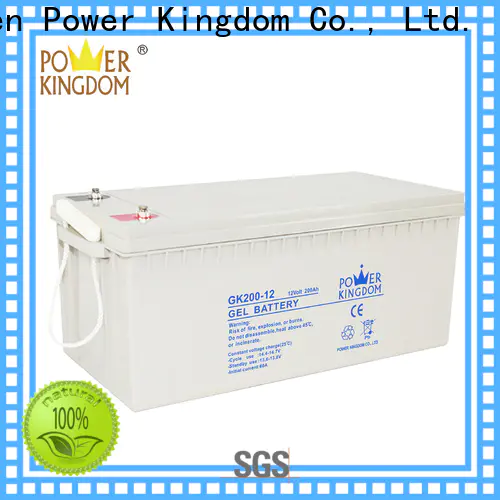 Power Kingdom Best deep cycle battery technology factory price