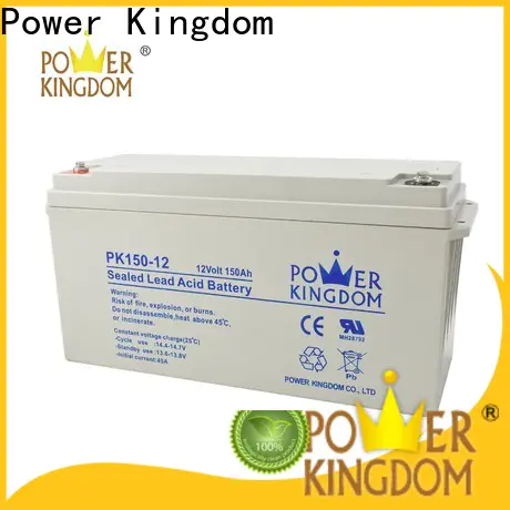 Power Kingdom 12v deep cycle battery prices for business vehile and power storage system