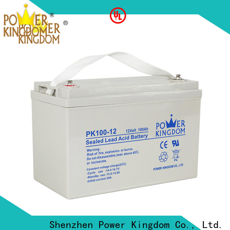 Power Kingdom deep cycle battery life for business vehile and power storage system